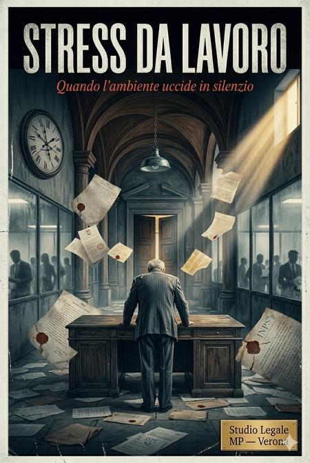 Stress da lavoro: quando il datore risarcisce il danno - Studio Legale MP - Verona