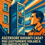 Ascensore davanti casa? Puoi opportunamente violare il tuo diritto di vista - Studio Legale MP - Verona